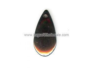 Hematite Charms Tear Drop